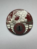 K.N.M.V. KNMV embleem / badge. Rondrit 1., Ophalen of Verzenden, Gebruikt, Overige typen