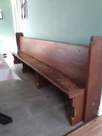 kerkbank, kerk bank, eetkamer bank, Antiek en Kunst, Antiek | Meubels | Stoelen en Banken, Ophalen of Verzenden