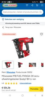 Milwaukee M18 FUEL FN16GA-0X Nieuw met Garantie, Ophalen of Verzenden, Nieuw