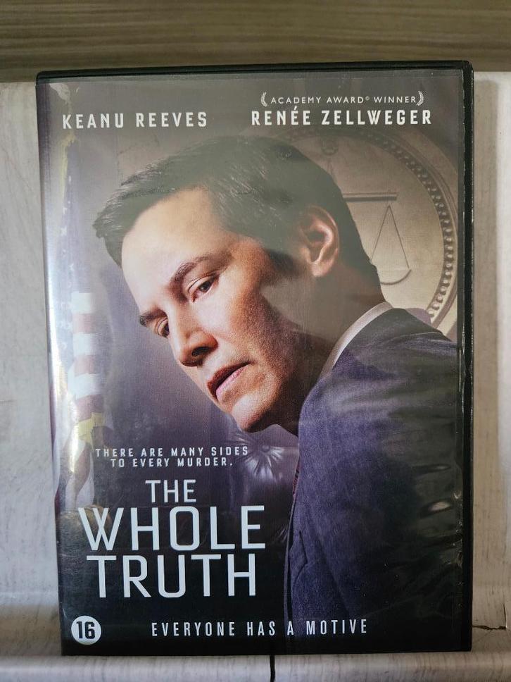 The Whole Truth (2016) Keanu Reeves / Renee Zellweger – Dvd, Cd's en Dvd's, Dvd's | Drama, Zo goed als nieuw, Drama, Vanaf 16 jaar