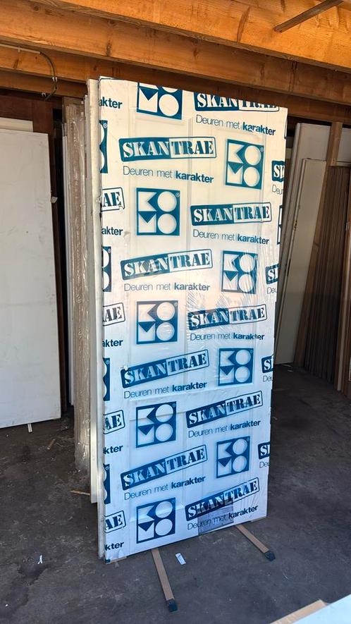 Opdek paneeldeur 88x211.5 cm rechsthangend sks 244 nr 986, Doe-het-zelf en Verbouw, Deuren en Horren, Nieuw, Binnendeur, 200 tot 215 cm