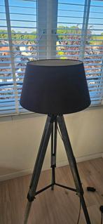 Staande zwarte lamp, Ophalen, Zo goed als nieuw, 100 tot 150 cm