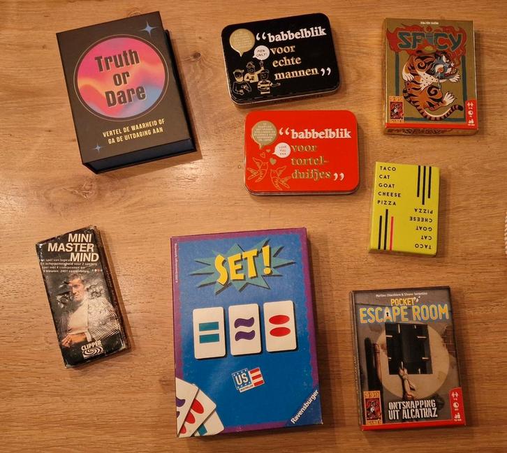 Diverse spellen te koop!, Hobby en Vrije tijd, Gezelschapsspellen | Bordspellen, Een of twee spelers, Drie of vier spelers, Vijf spelers of meer