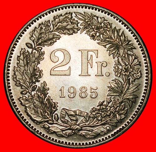 Ⰶ WITH STAR (1875-2025): SWITZERLAND 2 FRANCS 1985 UNC I+E!, Postzegels en Munten, Munten | Europa | Niet-Euromunten, Losse munt