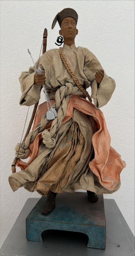 MONGOOLSE KRIJGER, Prachtig Design, Antiek en Kunst, Kunst | Designobjecten, Verzenden