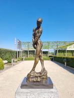 Bronzen beeld van sterke man, Antiek en Kunst, Ophalen