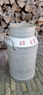 melkbus, aluminium,  zeker 60 jaar oud, maar in prima staat!, Tuin en Terras, Tuinwanddecoratie, Ophalen, Gebruikt