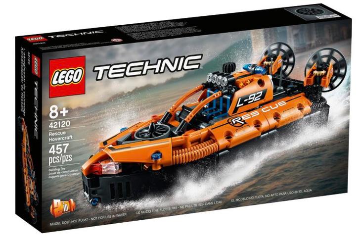 Lego Technic 42120 - Rescue Hovercraft (zonder doos) - O11, Kinderen en Baby's, Speelgoed | Duplo en Lego, Zo goed als nieuw, Lego
