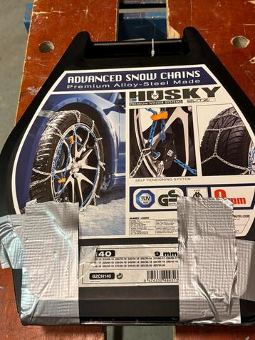 Husky’s sneeuwkettingen beschikbaar voor biedingen