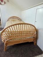 Rotan bed, zo goed als nieuw!, Ophalen, Overige materialen, 90 cm, Eenpersoons