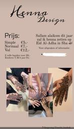 Henna, Ophalen