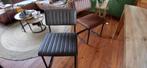 Industriële eetkamerstoelen 4x, Ophalen