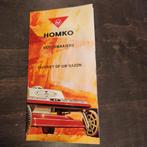 Vintage Homko Motormaaier Brochure, Ophalen of Verzenden, Gebruikt