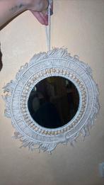 Spiegel creme, Ophalen, Zo goed als nieuw, Rond, Minder dan 100 cm