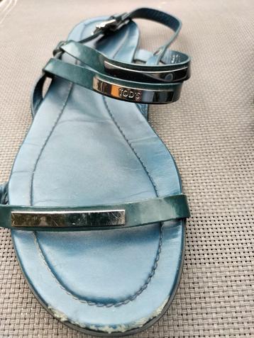 Tod's blauwe sandaaltjes mt 37 beschikbaar voor biedingen