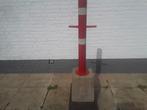 AFZET PAAL  PARKEER PAAL AFSLUITBAAR  INCL BETONVOET, Ophalen of Verzenden, Zo goed als nieuw, Minder dan 180 cm, Palen