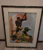 Peter Diem Origineel Schilderij - Uniek 1/1, Antiek en Kunst, Ophalen of Verzenden