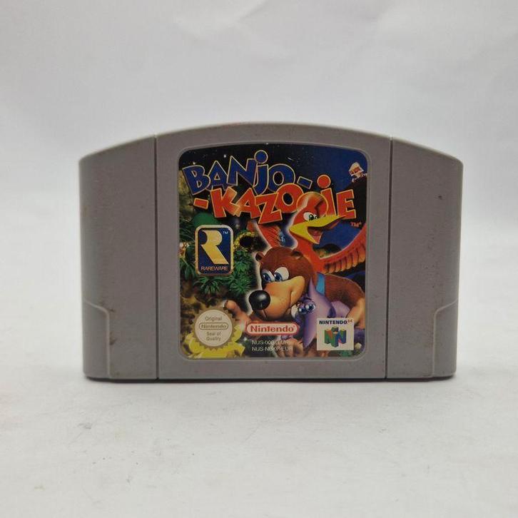 Banjo - Kazooie N64 || Nu maar €24.99, Spelcomputers en Games, Games | Nintendo 64, Gebruikt, Overige genres, 1 speler, Vanaf 3 jaar