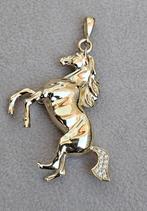 Prachtige paard 14k gouden hanger, Sieraden, Tassen en Uiterlijk, Kettinghangers, Overige voorstellingen, Nieuw, Ophalen of Verzenden