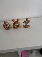 Houtsnijwerk beelden, Huis en Inrichting, Woonaccessoires | Wanddecoraties, Ophalen of Verzenden