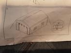 Partytent 4x4, Ophalen, Gebruikt, Partytent, Minder dan 5 meter