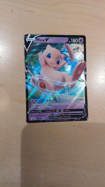 Pokemon Kaart - Mew V - Sword & Shield - 069/189 beschikbaar voor biedingen