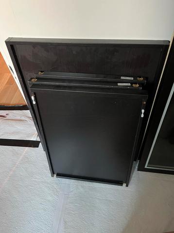 IKEA PAX komplement Zwart uittrekbare plank/lade  - 4 stuks beschikbaar voor biedingen