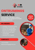 Woningontruiming nodig? AB Ontruiming staat klaar!, Ophalen of Verzenden, Nieuw