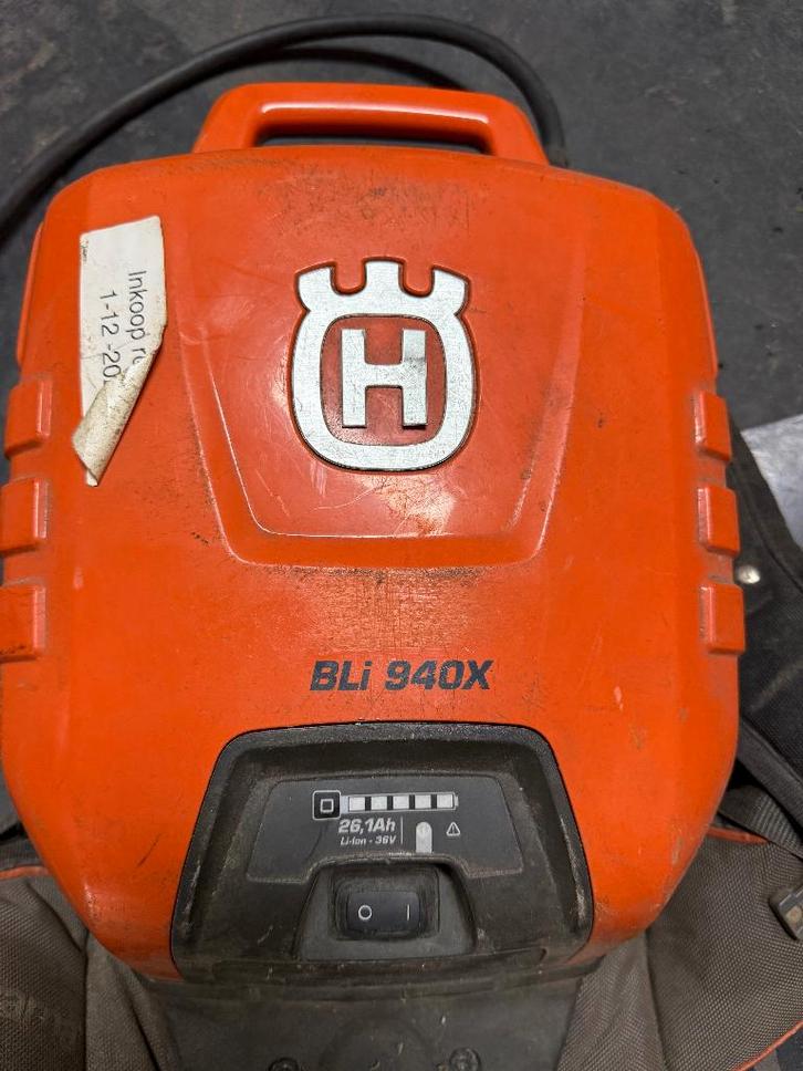 Husqvarna rug accu bli940, Tuin en Terras, Grasmaaiers, Gebruikt, Ophalen of Verzenden