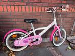 Leuke B'Twin kinderfiets 16 inch, Fietsen en Brommers, Fietsen | Meisjes, Ophalen, Gebruikt, 16 inch, Handrem