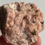 Rhodochrosiet kwarts pyriet, Verzamelen, Mineralen en Fossielen, Ophalen of Verzenden