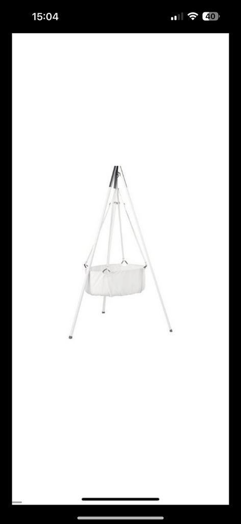 Nette mooie Leander baby wieg zgan, Kinderen en Baby's, Babywiegjes en Ledikanten, Zo goed als nieuw, Wieg, Ophalen