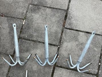Drenkeling dreg, gegalvaniseerd, 1 kg 2 stuks beschikbaar voor biedingen