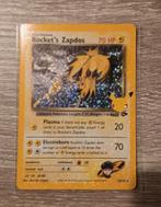 Rocket's Zapdos Celebrations, Hobby en Vrije tijd, Verzamelkaartspellen | Pokémon, Ophalen of Verzenden, Zo goed als nieuw