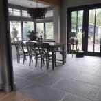 BOURGONDISCHE DALLEN, KALKSTEEN VLOER RAW TEGELS, Ophalen of Verzenden, Nieuw, 75 m² of meer, Grijs