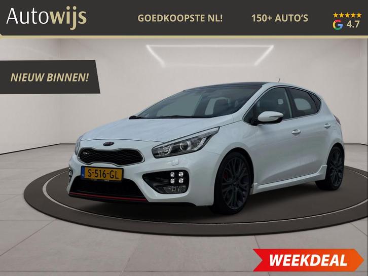 Kia Cee'd 1.6 GT|204PK|Xenon|Pano|Camera|Stuurverw, Auto's, Kia, Bedrijf, Te koop, (Pro) Cee d, ABS, Achteruitrijcamera, Airbags
