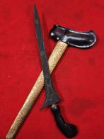 Antieke Keris Brojol Pamor Ngadamel Ebbenhout Solo SUU74, Verzenden