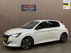 Peugeot 208 1.2 PureTech Allure Pack 2022 NAP VIRTUAL CAMERA, Auto's, Peugeot, 101 pk, Gebruikt, Leder en Stof, Wit