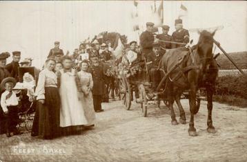 Arkel - Fotokaart - Feest - Paard wagen  beschikbaar voor biedingen