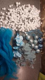 Kerst versiering blauw, Diversen, Kerst, Ophalen of Verzenden
