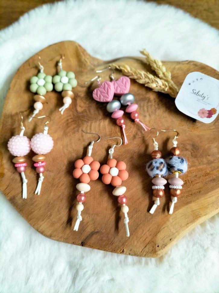 Nieuw • Kinderoorbellen • Diverse varianten • Handgemaakt, Kinderen en Baby's, Kindermode-accessoires, Nieuw, Ophalen of Verzenden
