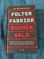 Jan Willem Stutje - Folterfabriek Buchenwald, Boeken, Tweede Wereldoorlog, Jan Willem Stutje, Ophalen of Verzenden, Zo goed als nieuw