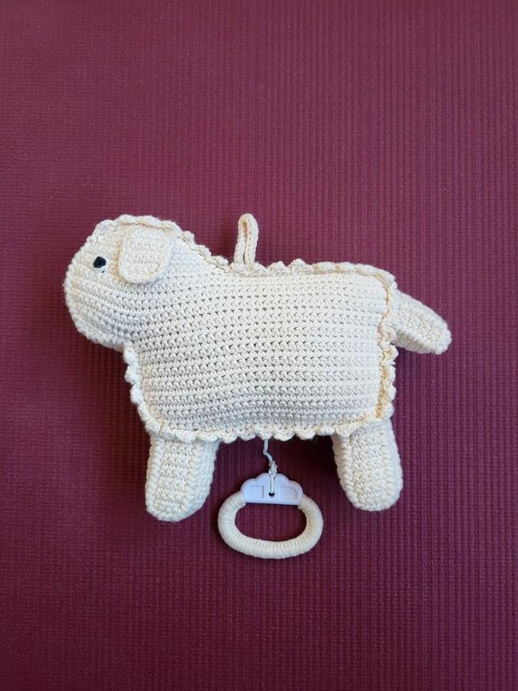 Anne Claire Petit muziekdoosje schaap, Kinderen en Baby's, Kinderkamer | Inrichting en Decoratie, Zo goed als nieuw, Overige typen