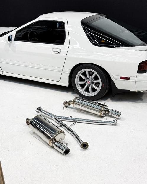 Racing Beat Power Pulse catback uitlaatsysteem - Rx7 Rx-7 FC, Auto diversen, Tuning en Styling, Ophalen of Verzenden