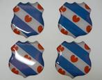 3D Friese gel vlag stickers 3x3cm UV-bestendig, Verzenden, Nieuw, Overige typen