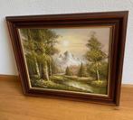 Mooi olieverfschilderij, Ophalen