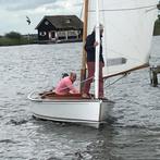 Originele Houten Valk Zeilboot - Nummer 202, Ophalen, Gebruikt, Valk, Hout