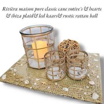 Rivièra maison kandelaars & ibiza plaid & zie omschrijving  beschikbaar voor biedingen