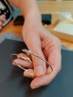 Gouden bangle dolfijnen geel en wit goud 14K, Ophalen, Nieuw, Geel, Goud