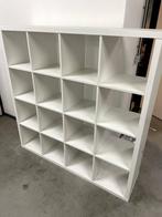Witte Ikea Kallax-kast (16-vaks), Ophalen, Gebruikt